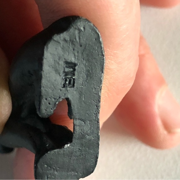 black metal cat Egyptian God Protection Home Bastet Miniature Statue Egypt - Picture 3 of 11